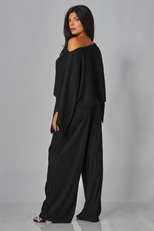 Black Kimono Set