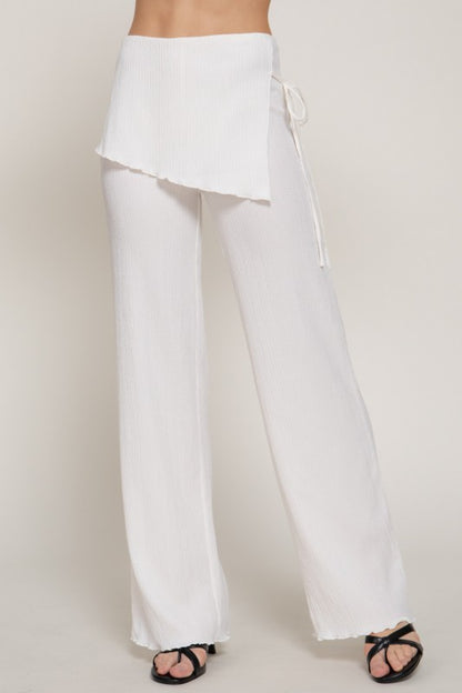 White Overwrap Pant