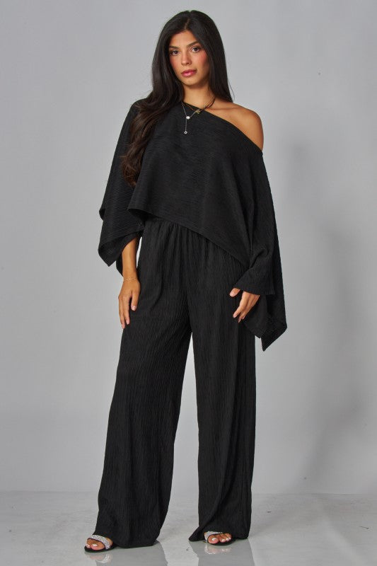Black Kimono Set