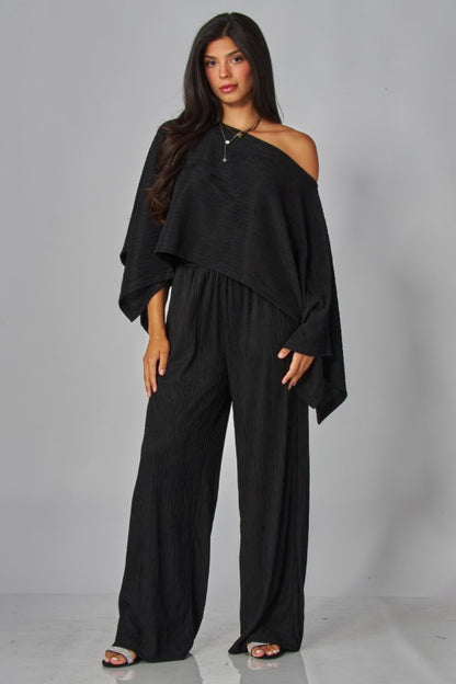 Black Kimono Set