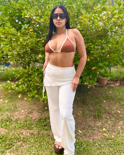 White Overwrap Pant