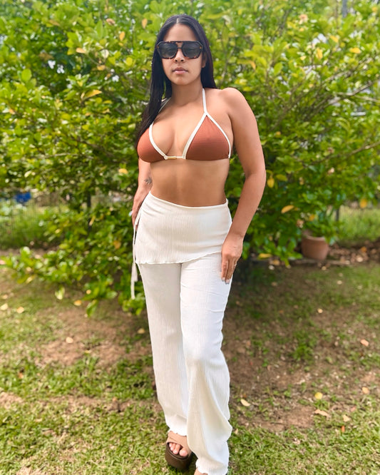 White Overwrap Pant