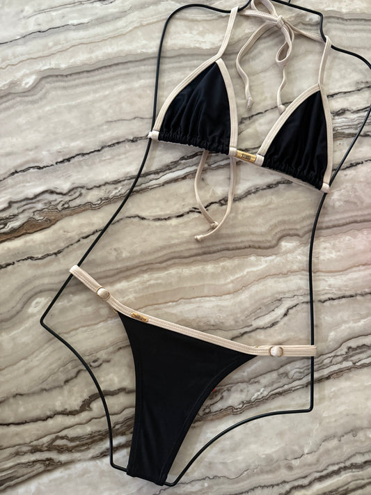 Black Thong Bikini